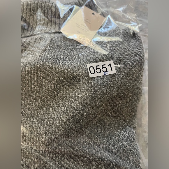 B7 NWT Pink Rose Sweater in MEDIUM Heather & Grey Marled Size S - Picture 7 of 7